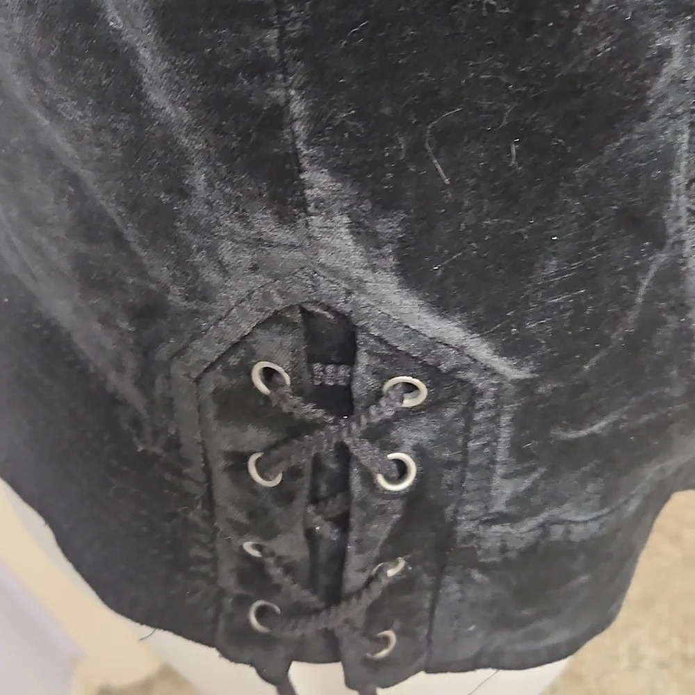 Free Peopke Black Velvet Jacket - Picture 6 of 14